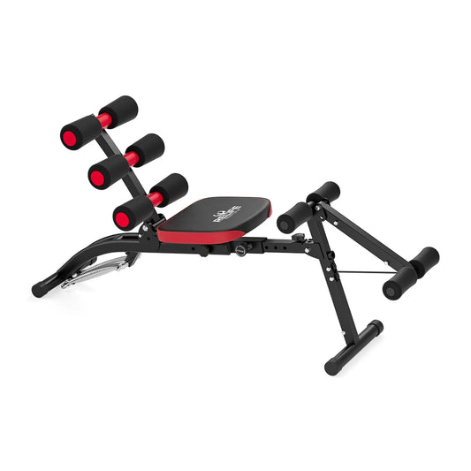 6 In 1 Adjustable Ab Workout Bench Foldable Home Gym