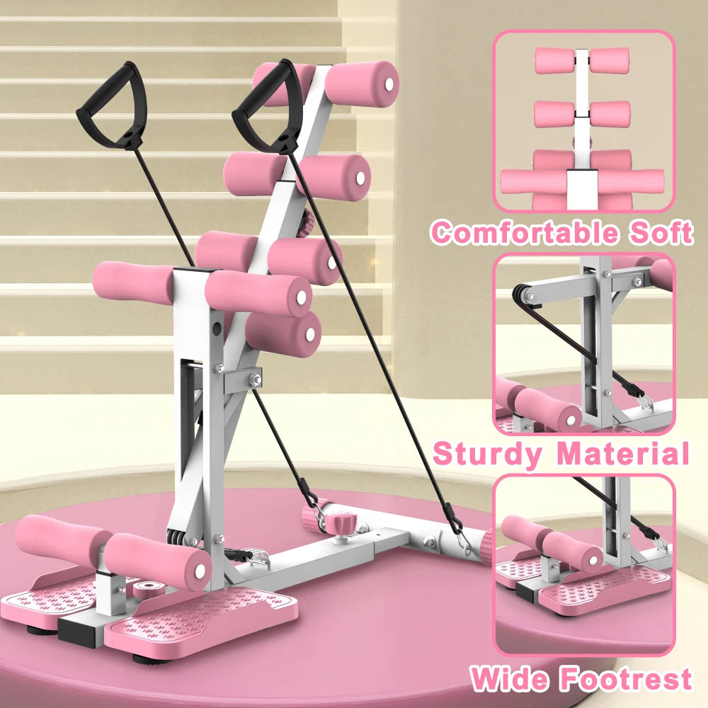 Deep Squat Machine For Home Glutes Trainer With Resistance Bands