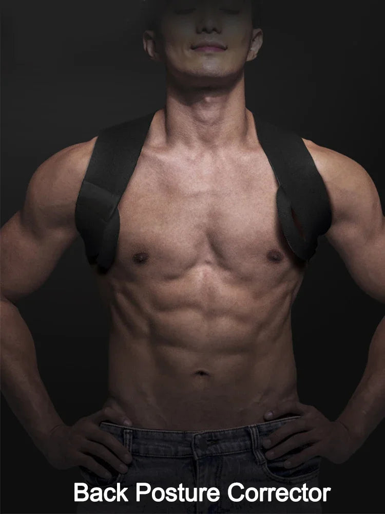 Zoechic Back Posture Corrector Belt Adjustable Unisex Support