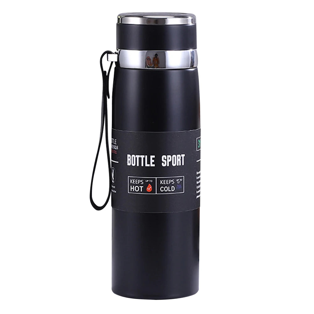 Alloet 1000Milliliter Stainless Steel Insulated Thermal Bottle Vacuum Flask DoubleWall