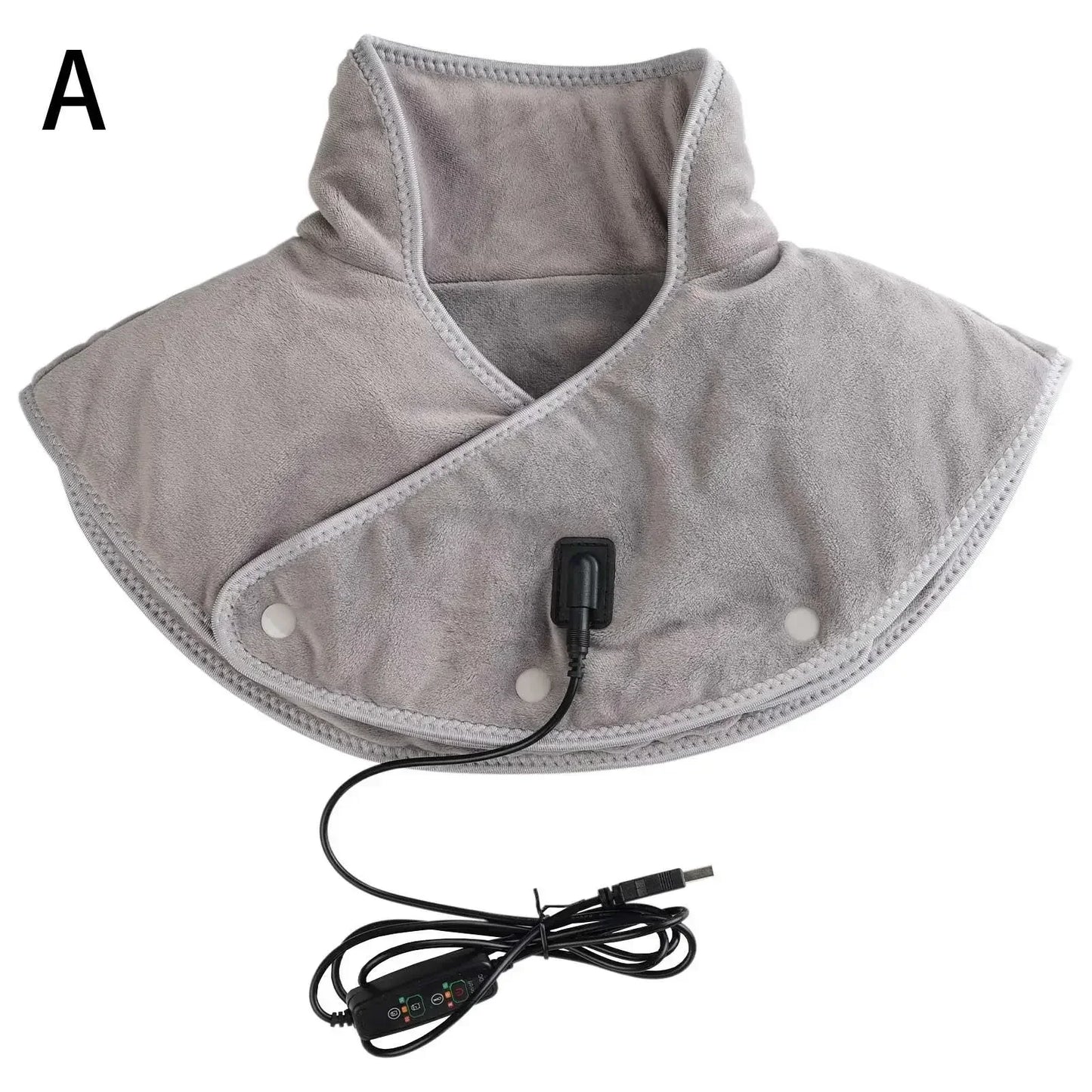 PAQI Electric Heating Shoulder Neck Pad Cervical Massager