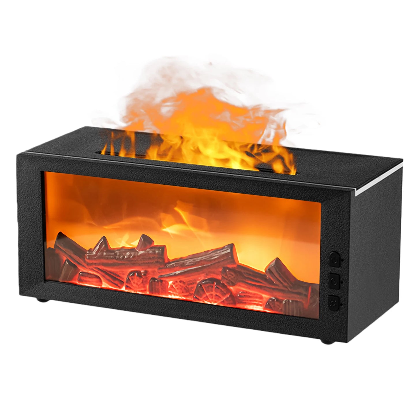 Flame Air Diffuser Humidifier And Aromatherapy Diffuser For Bedroom