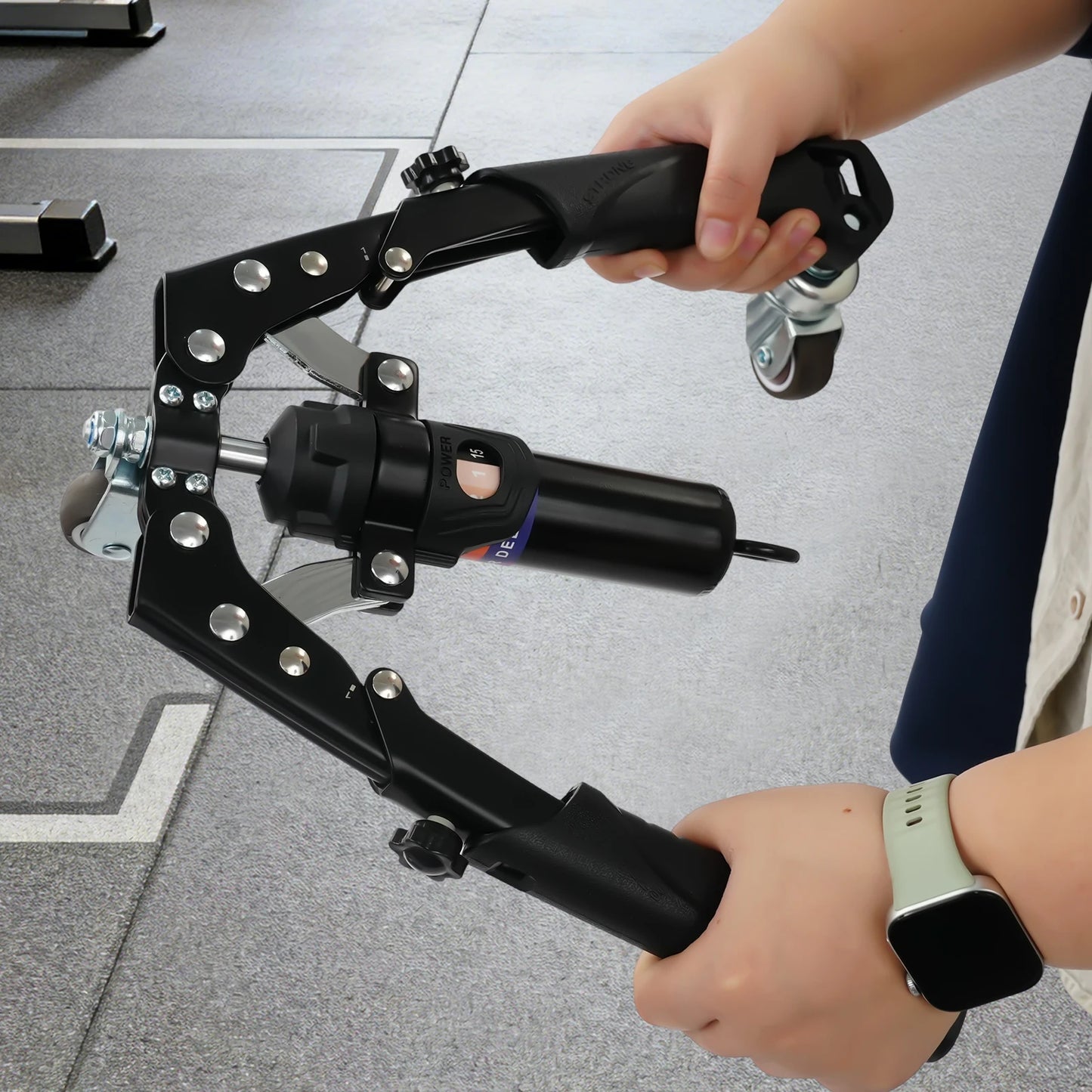Hydraulic Power Twister Arm Blaster Forearm Workout 22-440 Lbs