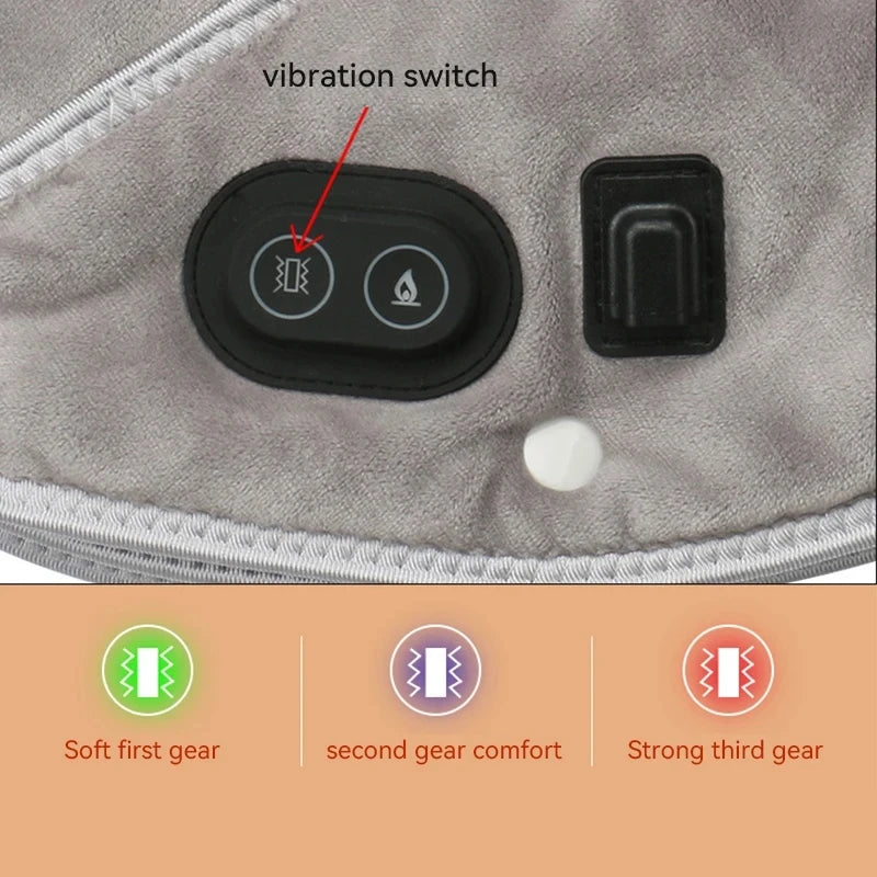 PAQI Electric Heating Shoulder Neck Pad Cervical Massager