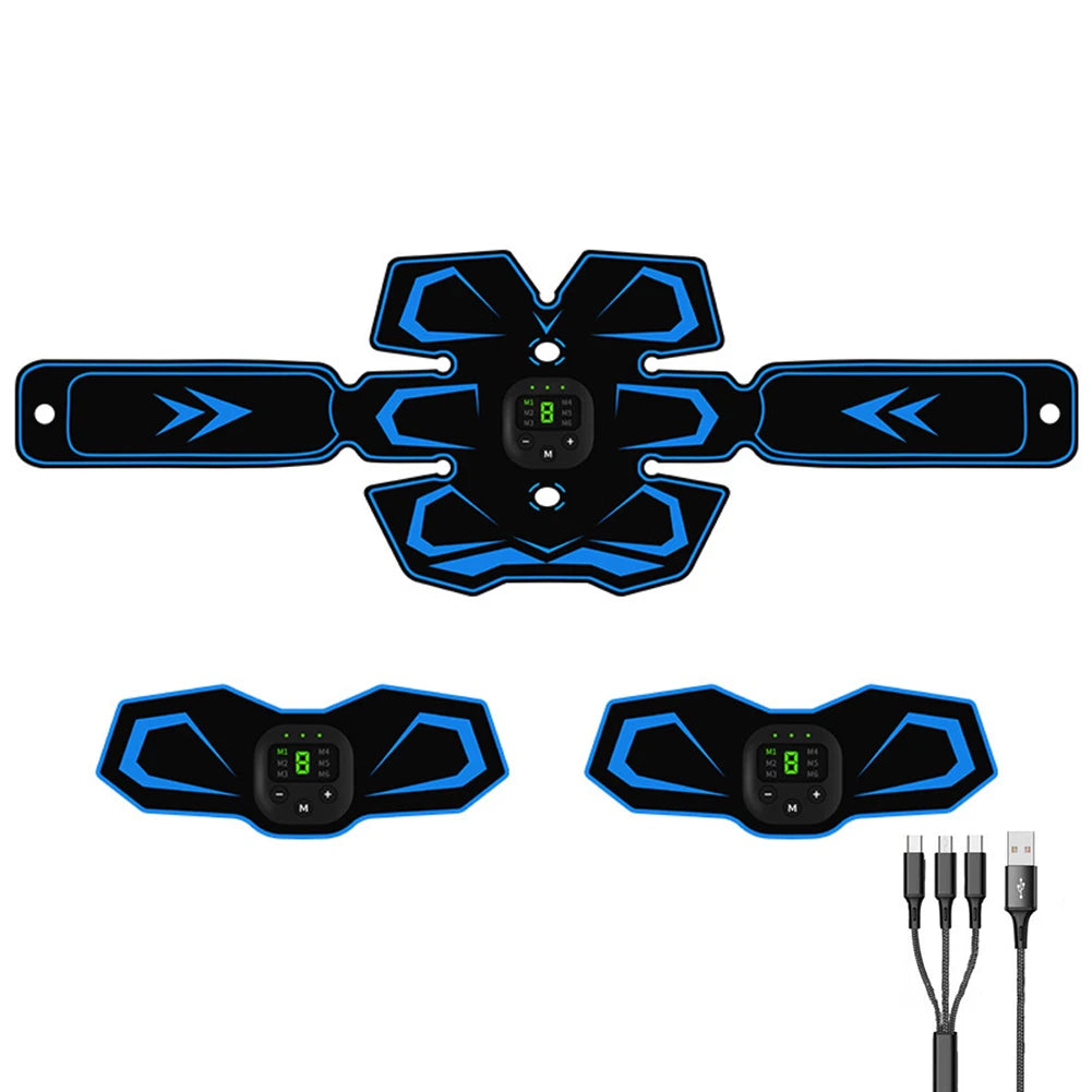 NovaSphere EMS Abdominal Training Device USB Rechargeable Vibration Fitness Belt