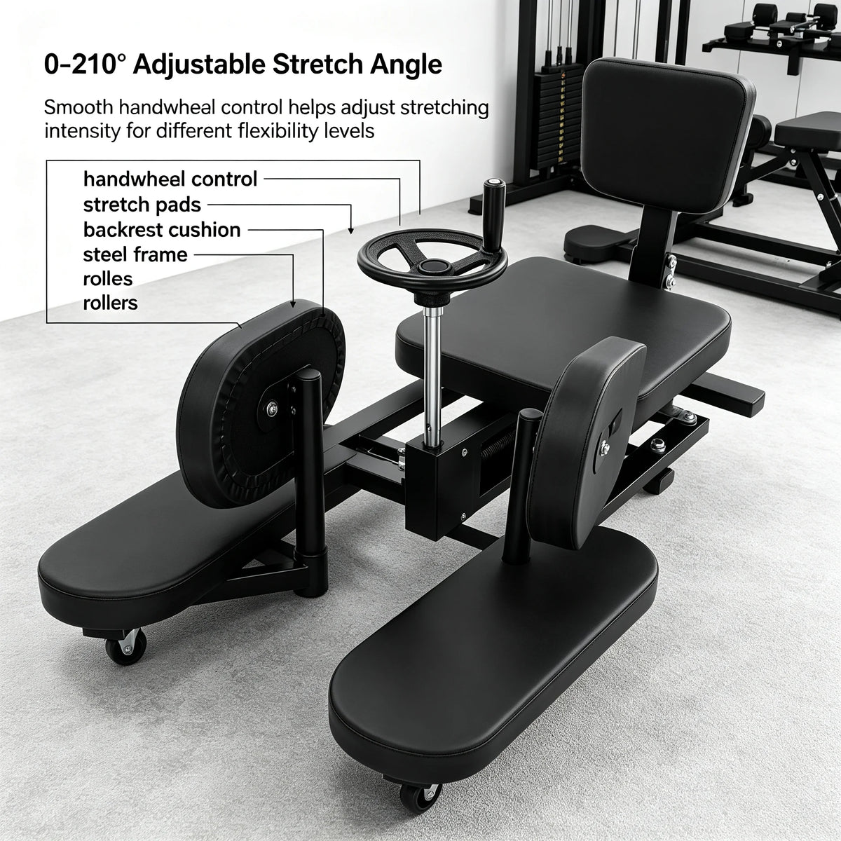 Adjustable Leg Stretcher Machine for Splits Dance Gymnastics Training