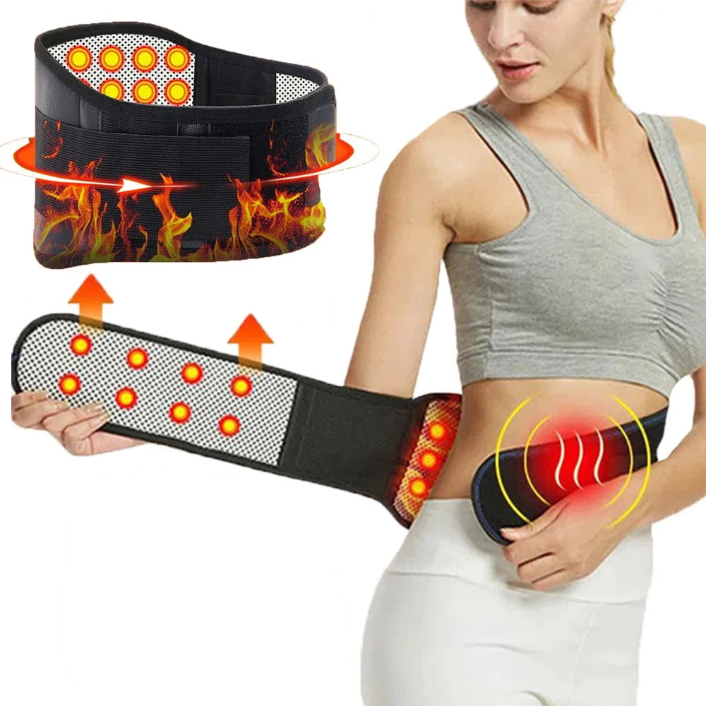 Hign-concerned Adjustable UniversalHeatedLumbarBrace With MagneticTherapy PainReliefPro