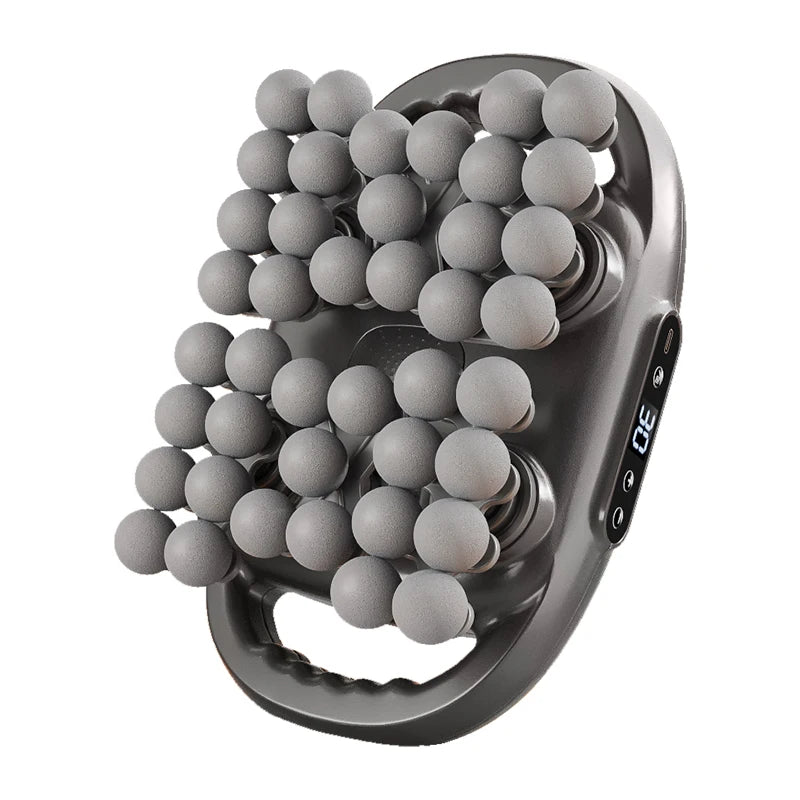 Deep Tissue 42 Nodes Electric Massage Roller With LCD Display