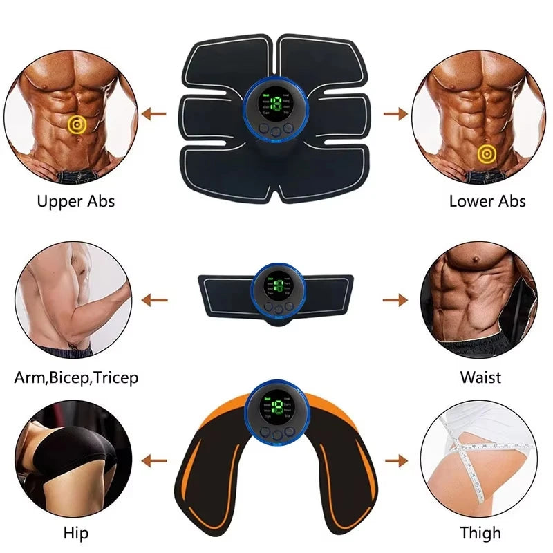 Wireless Electric Muscle Stimulator For Hip And Abdominal Fitness