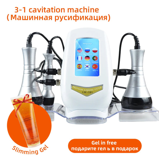 MISSHEARTH 3in1 Slimming Cavitation Massage Machine