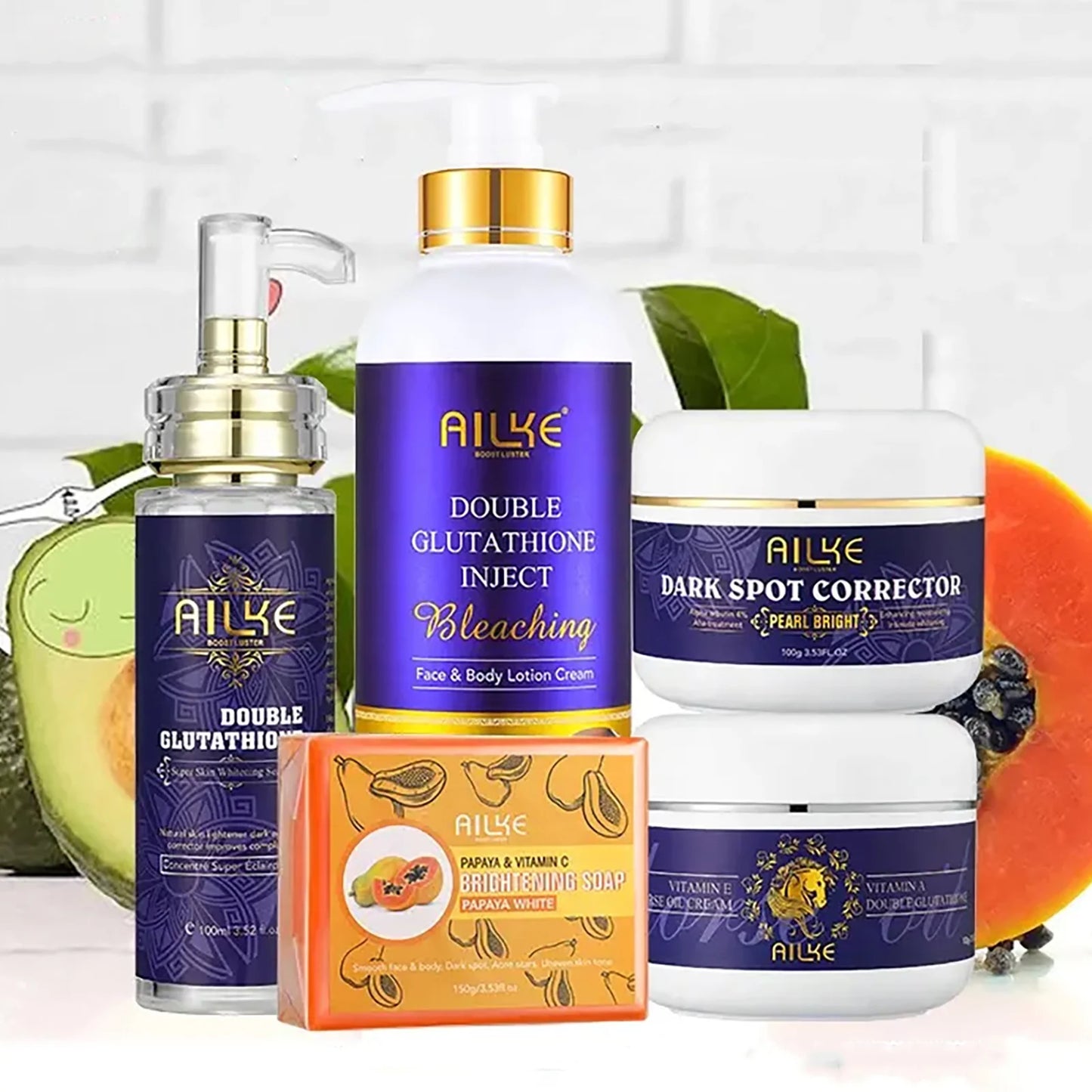 AILKE Whitening Skin Care Set For Dark Spot Reduction