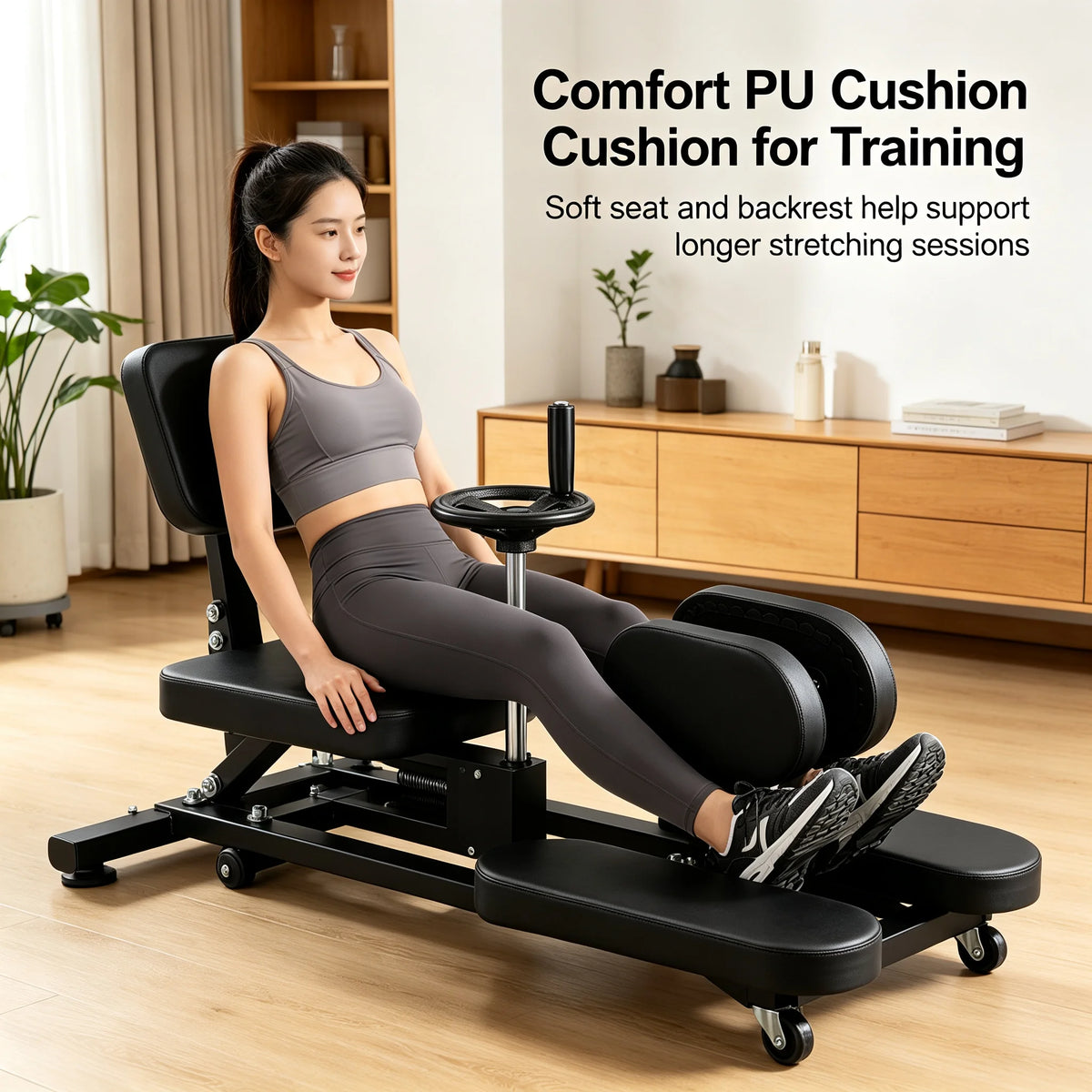 Adjustable Leg Stretcher Machine for Splits Dance Gymnastics Training