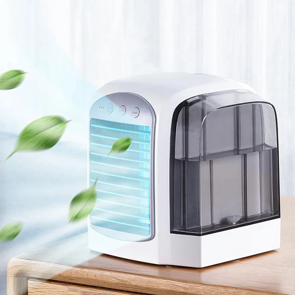 Alloet Efficient USBPowered Portable Humidifying Air Conditioner for Home Office