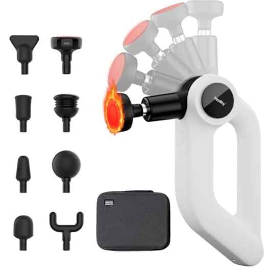 HEYCHY Premium Cordless Therapeutic Deep Tissue Massage Gun 12mm Amplitude