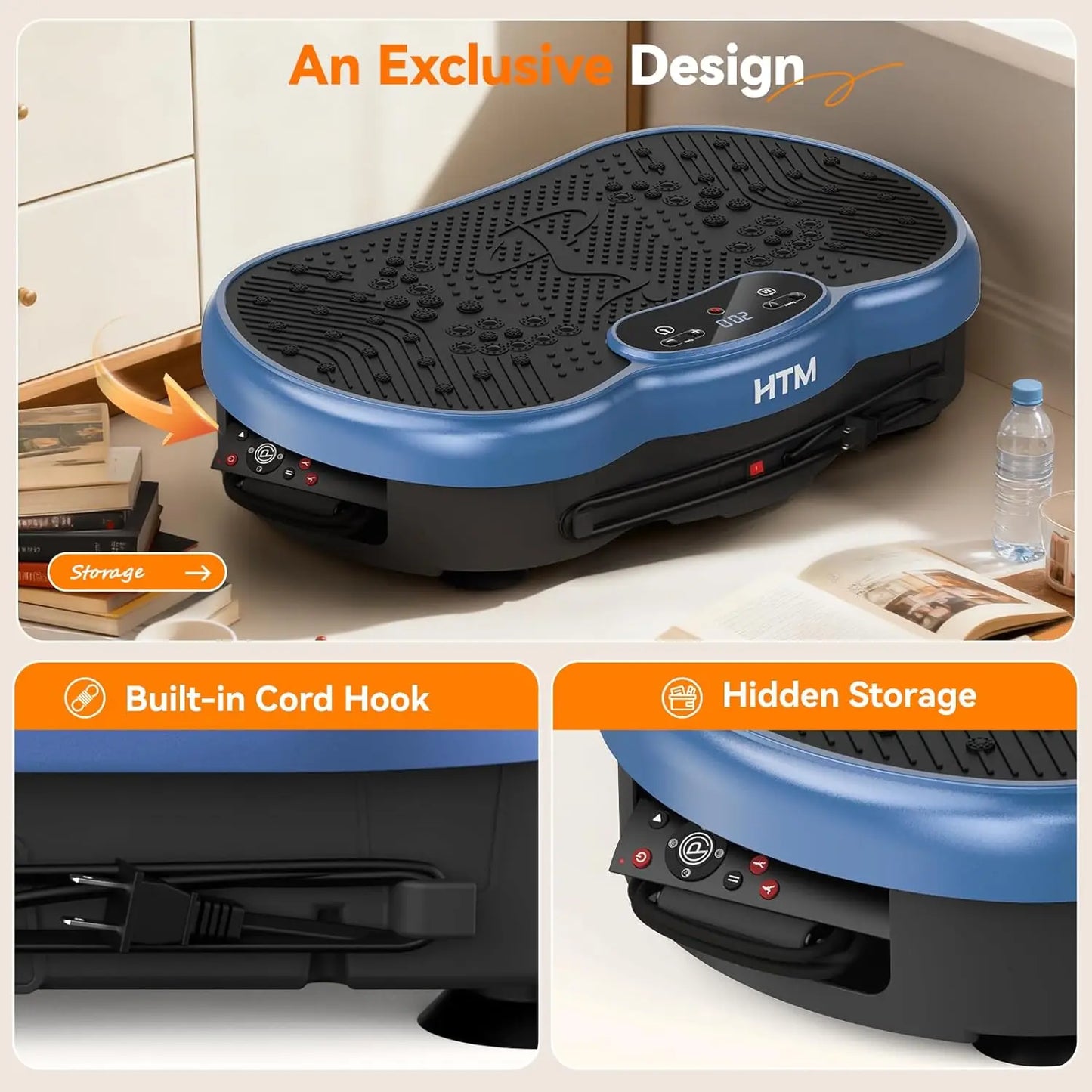 Vibration Plate Exercise Machine Whole Body Workout