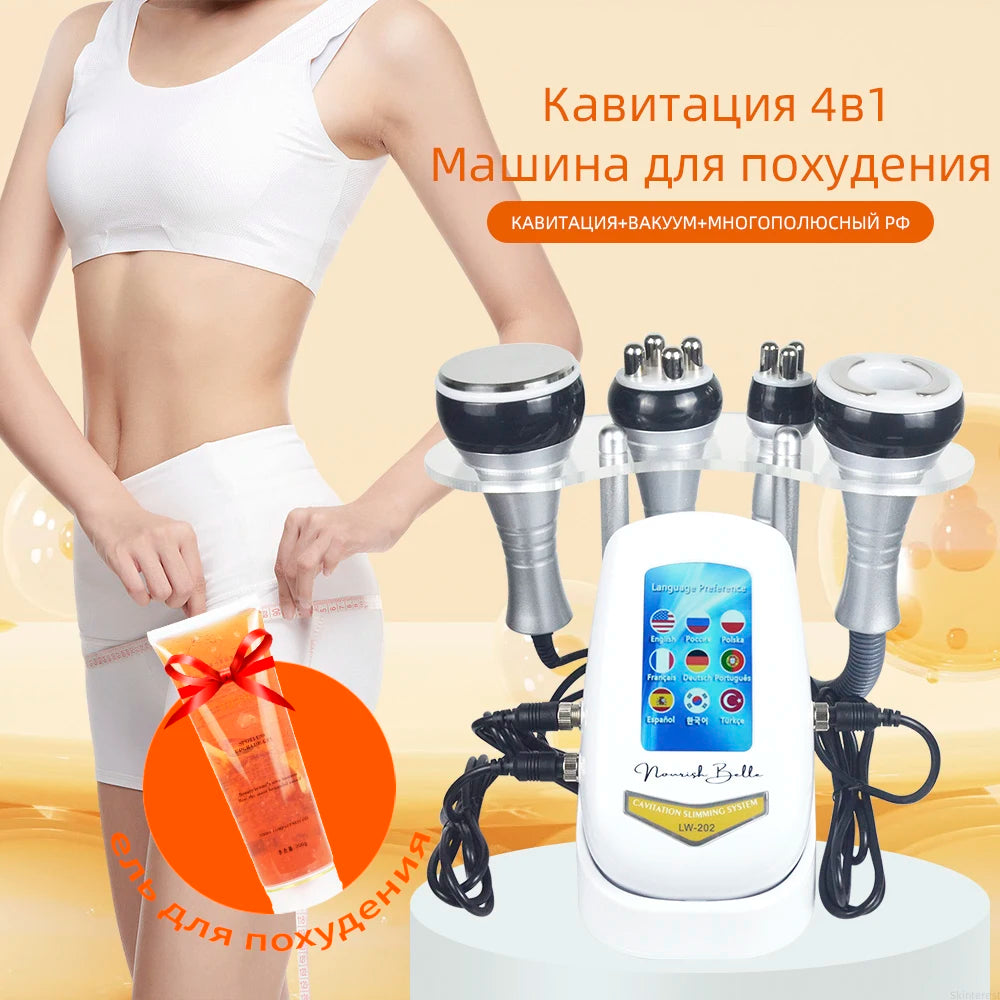Missheart Ultrasonic Cavitation Body Slimming Machine Beauty Device Massager
