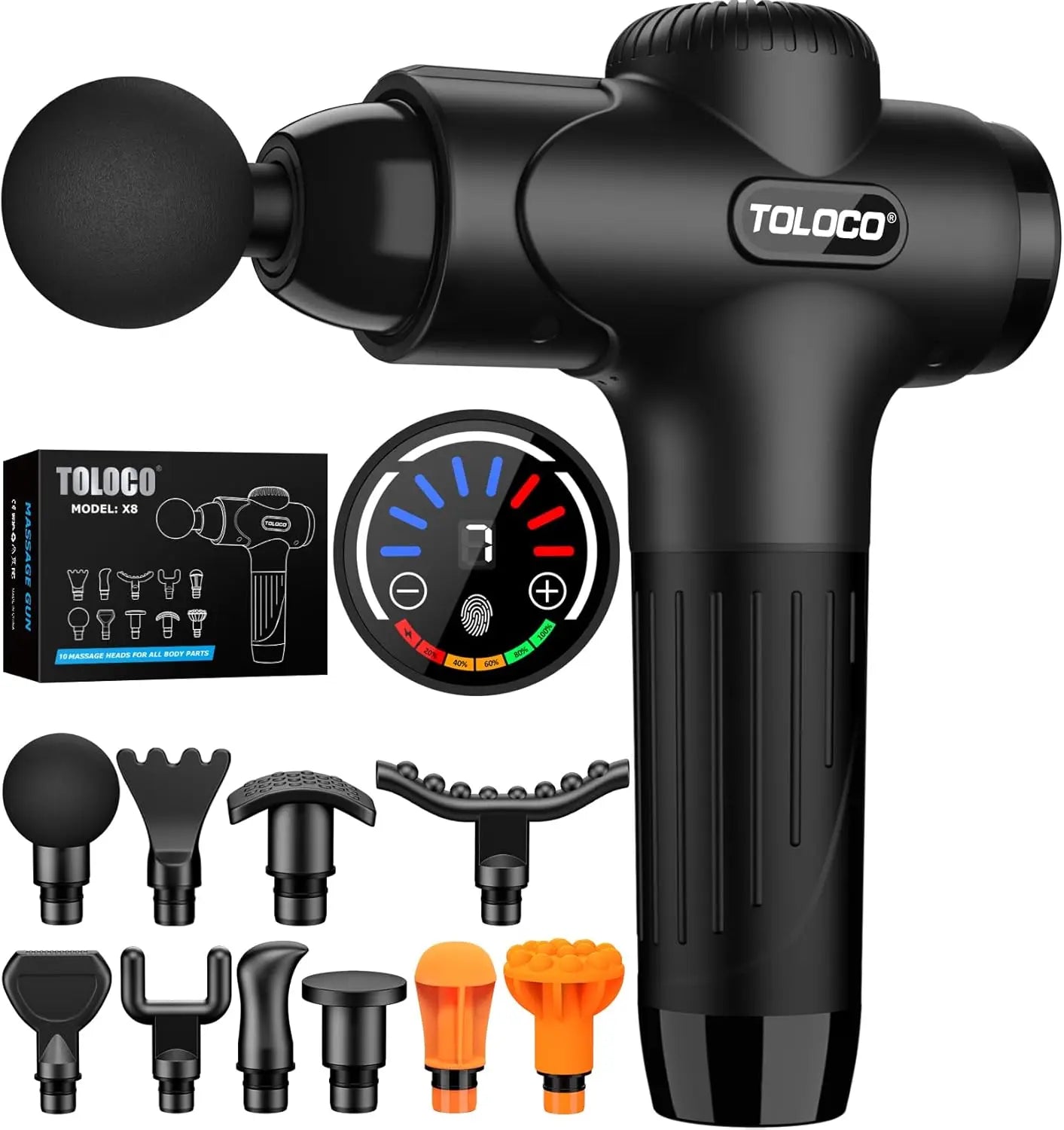 TOLOCO Deep Tissue Massage Gun Percussion Massager For Athletes
