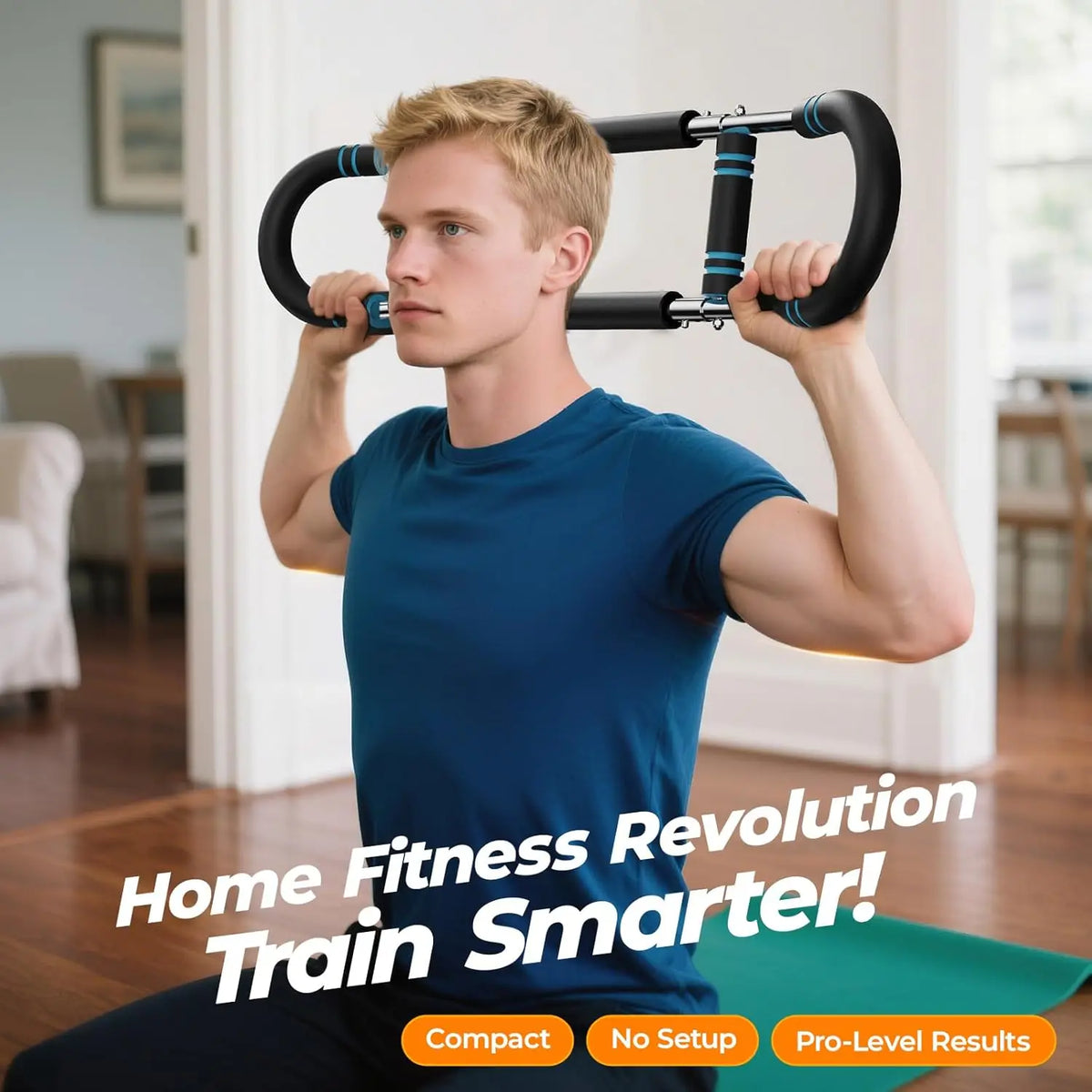 U Shape Arm Trainer Hand Gripper Power Twister Strength Equipment