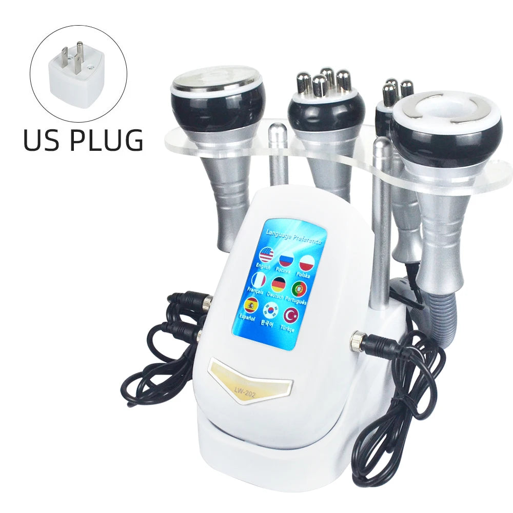 Moonic Beauty 4 In 1 Cavitation Ultrasonic RF Vacuum Machine