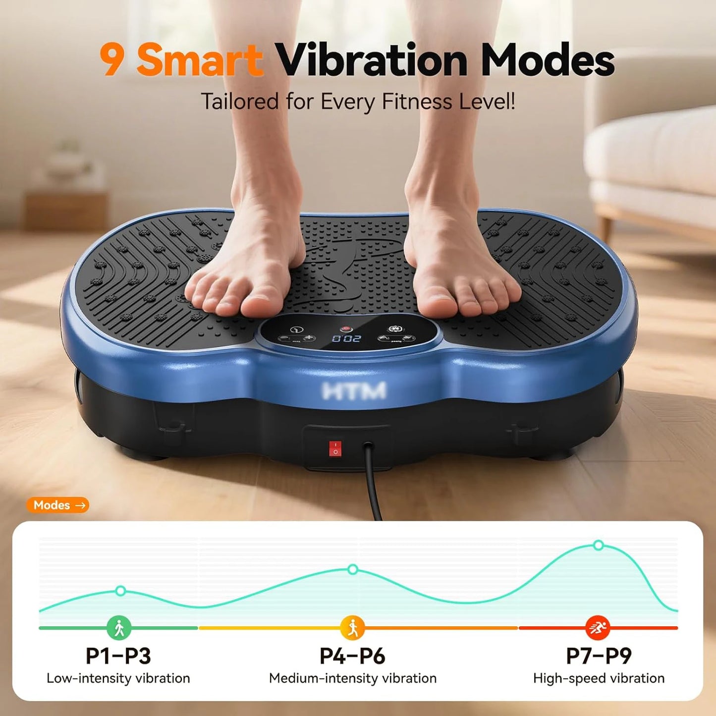 Vibration Plate Exercise Machine Whole Body Workout