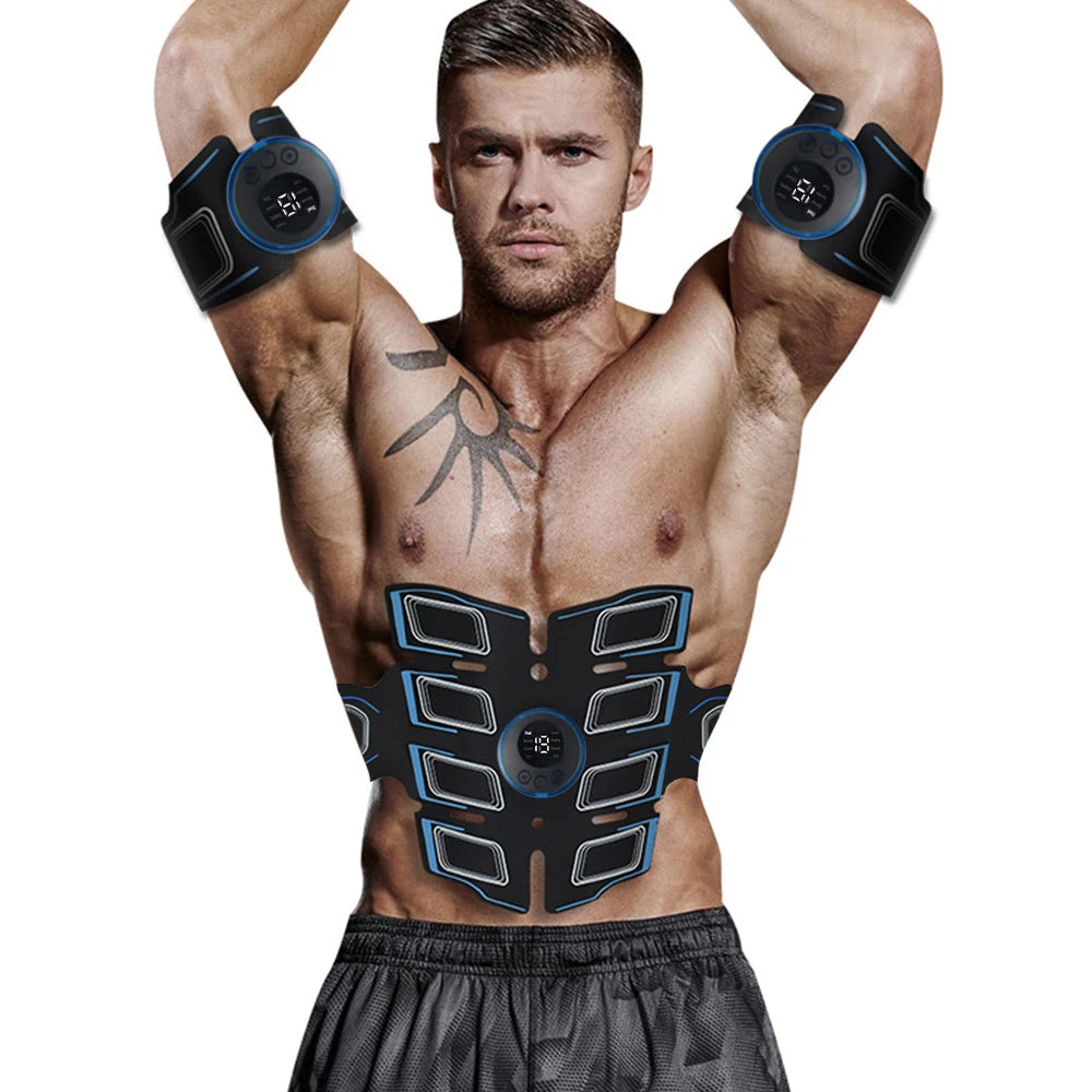 OREADEX USB Rechargeable Abdominal Muscle Trainer Belt