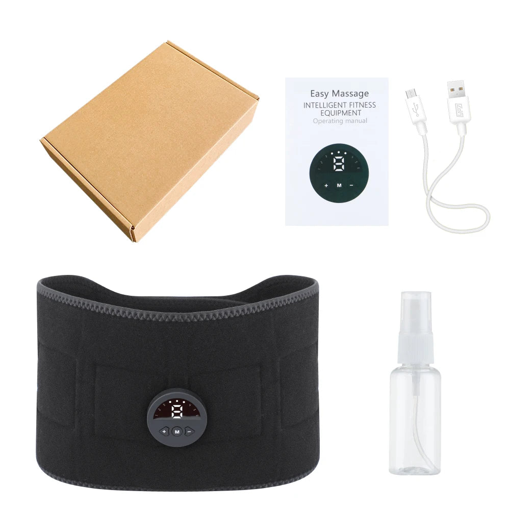 Hailicare Portable Electric Waist Massager With Silicone