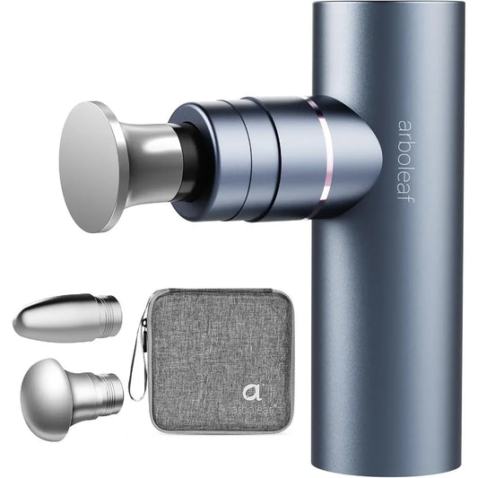 Portable Electric Massage Gun With Metal Head For Deep Tissue