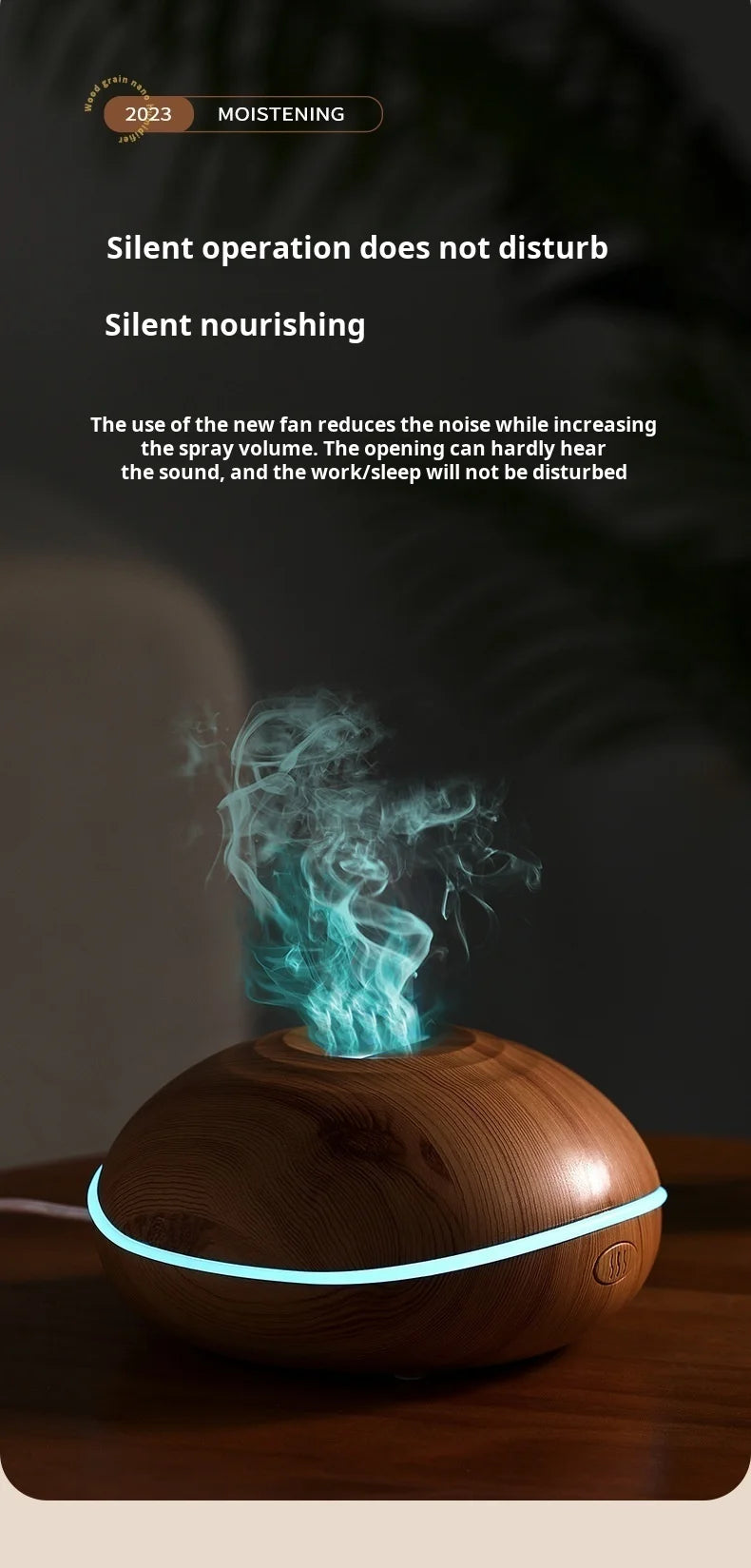Aromatherapy Humidifier Ultrasonic Diffuser Aroma Mist Maker