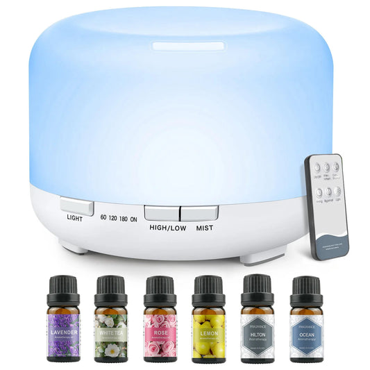 ARPSTAR Aroma Diffuser With Oils And Remote Control