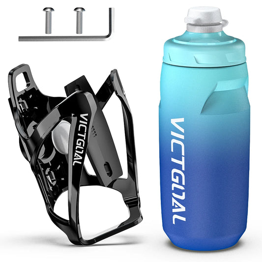 VICTGOAL Bicycle Water Bottle Holder With Hidden AirTag Mount Anti-Theft