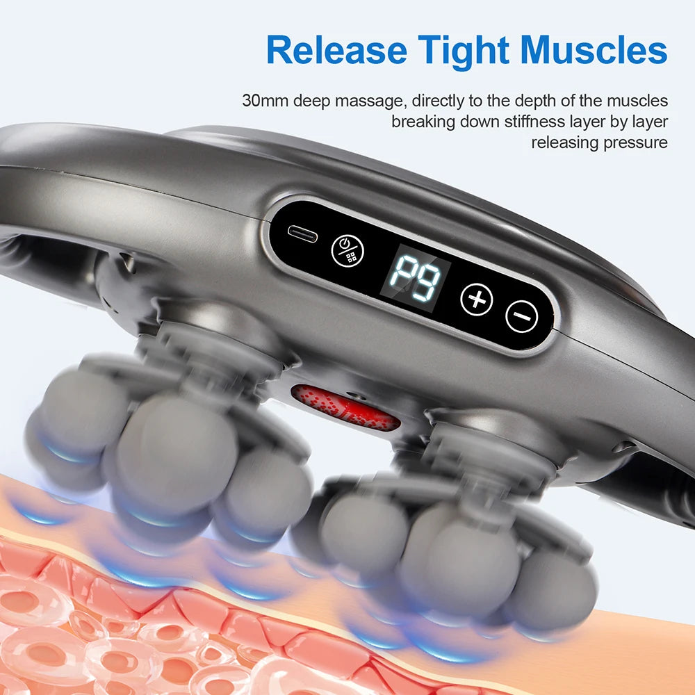 Foreverlily 22 Head Fascia Gun High Frequency Body Massager