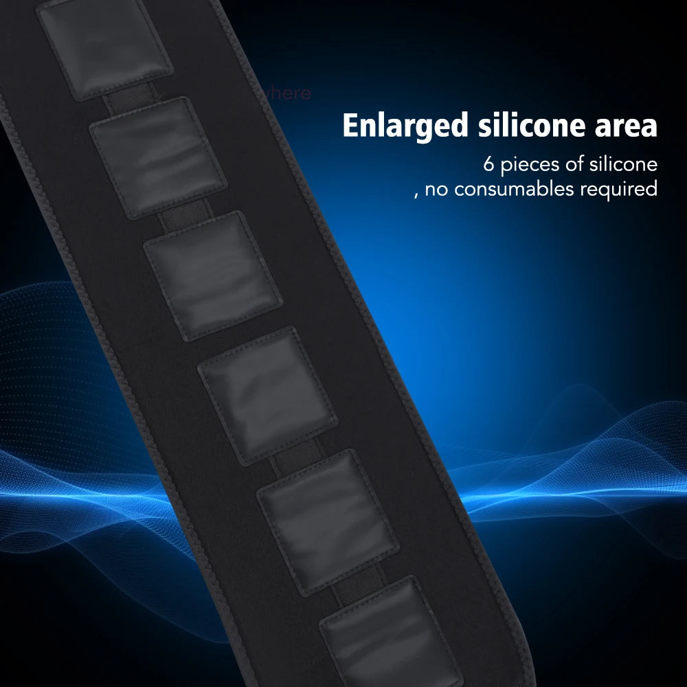 Hailicare Portable Electric Waist Massager With Silicone