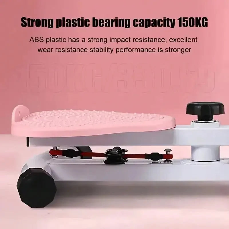 Portable Silent Waist Twisting Board for Home Fitness and Toning