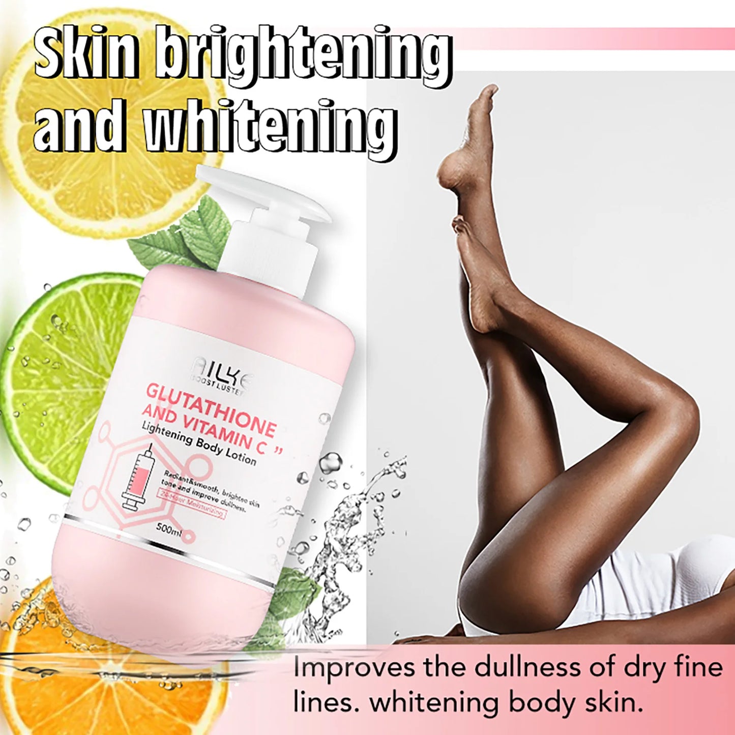 AILKE Whitening SkinCareKit Glutathione Vitamin C RadianceEnhancement HydrationOptimization