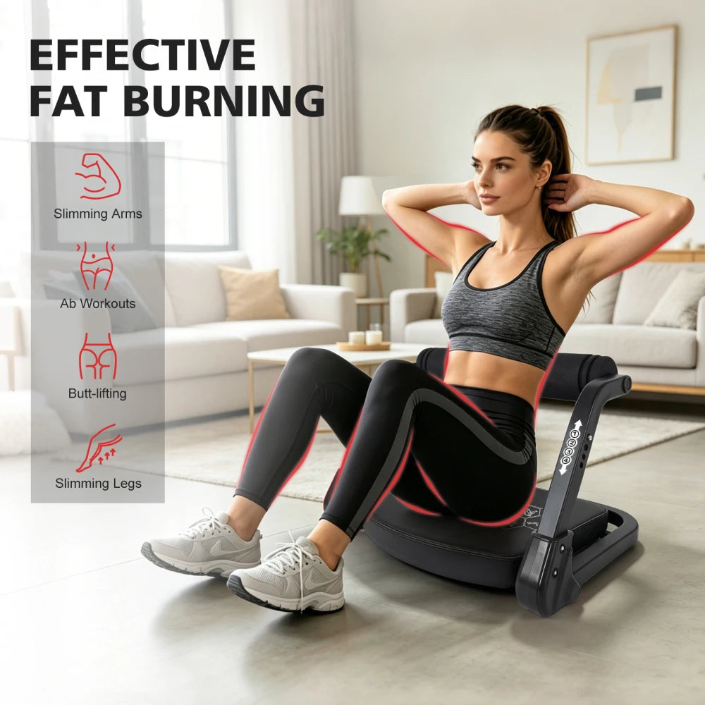 Ye Ab Core Trainer Abdominal Machine With Resistance Bands