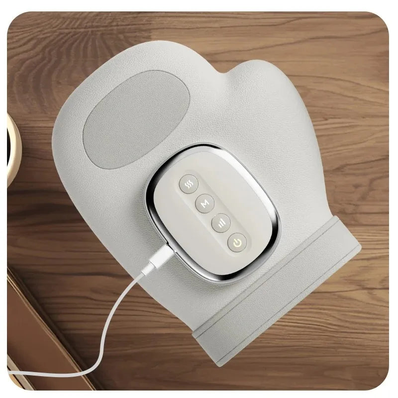 Hand Massager With Heat Airbag Compression Carpal Tunnel Wrist Kneading