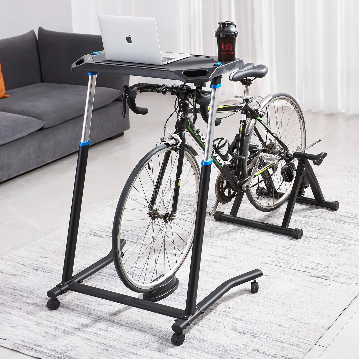 Cycling Desk Folding Fitness Station for Home Office