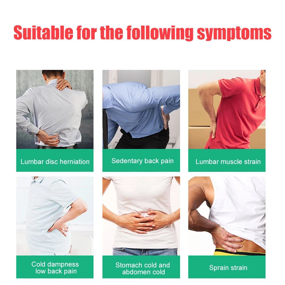 Hign-concerned Adjustable UniversalHeatedLumbarBrace With MagneticTherapy PainReliefPro