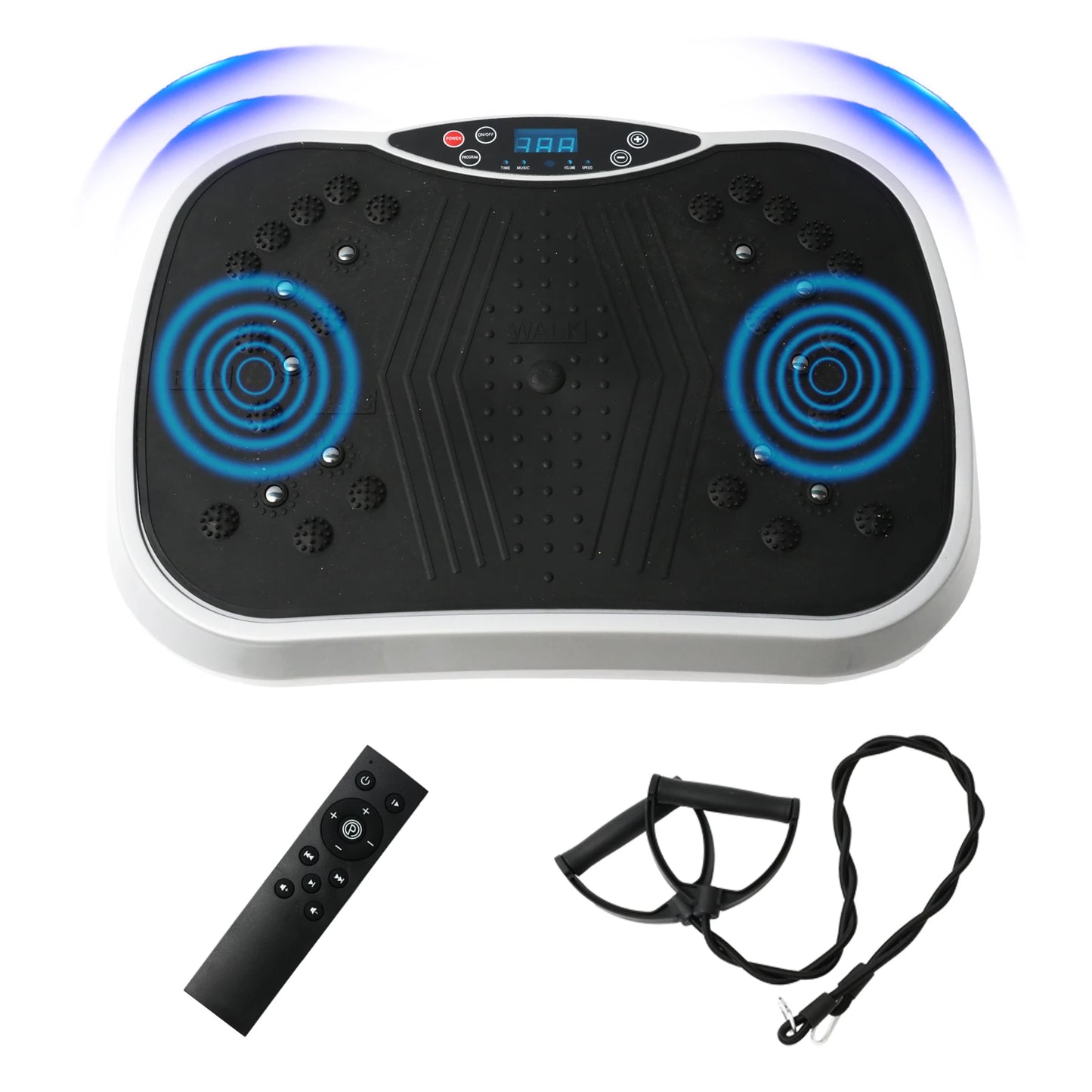 HignConcerned Vibration Plate Exercise Machine FullBody Fat Shaker Bluetooth Remote