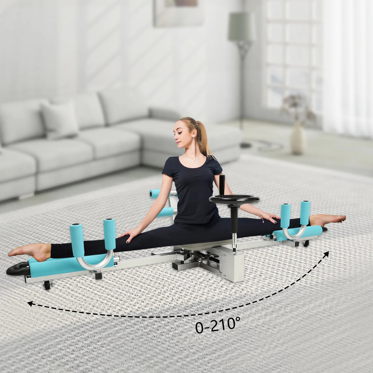 Leg Stretcher Heavy Duty Training Machine 330 Lb Capacity