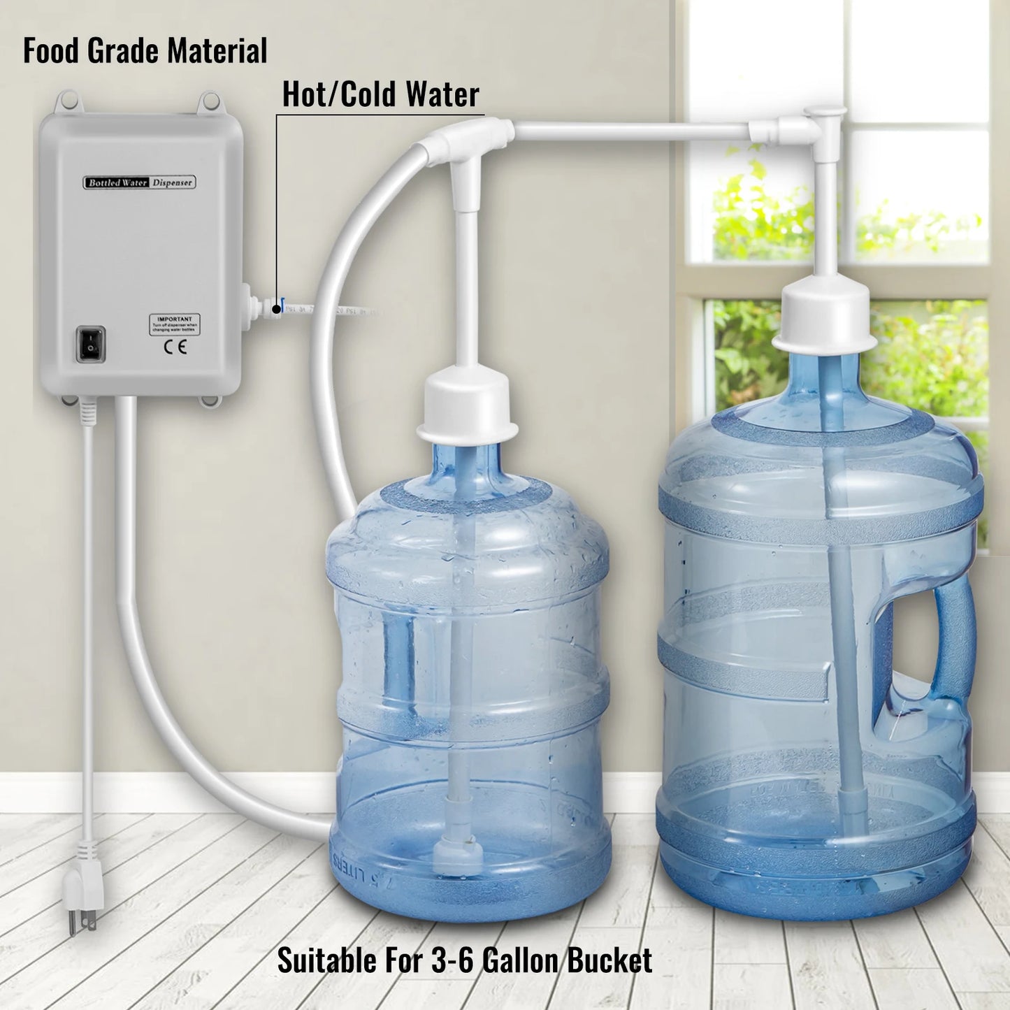 SucceBuy Water Dispenser Pump System With Reverse Osmosis Filtration Enhancement