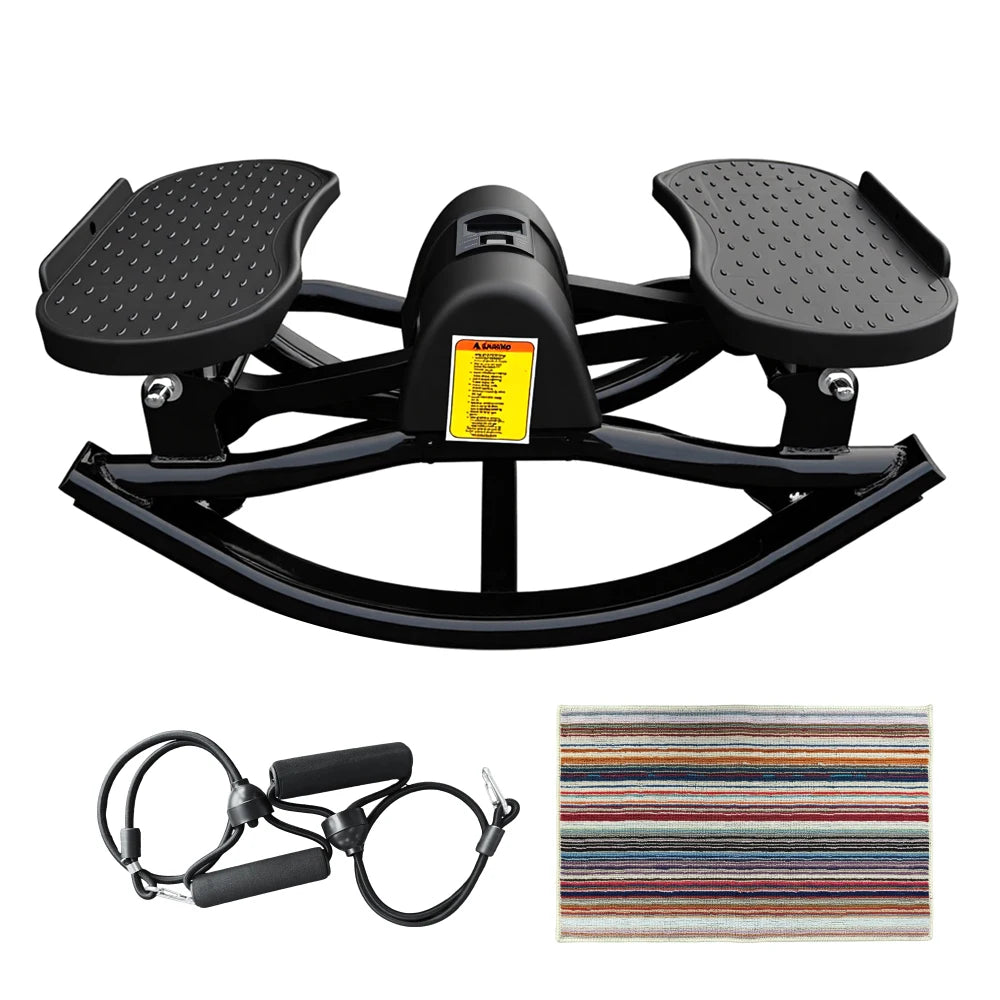 Ye Swing Stepper Machine - Easy Home Aerobic Fitness, Targets Waist & Legs in Compact Design, Foldable, Quiet, Family-Friendly
