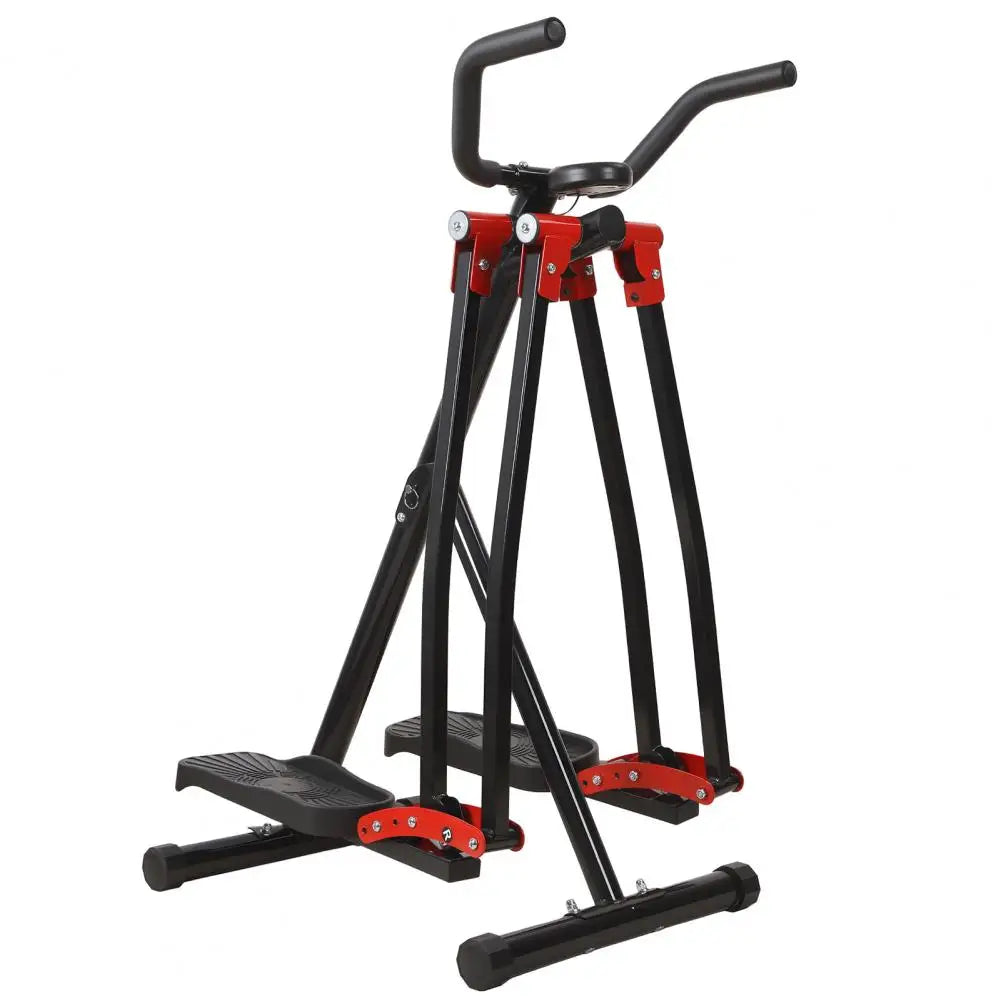 Foldable Elliptical Air Walker Cross Trainer With LCD Monitor