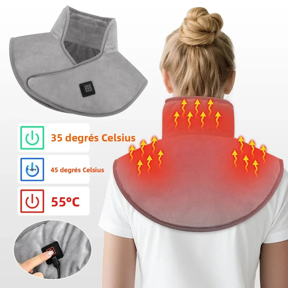 Hailicare Hyperthermic Heating Shoulder Neck Pad USB Connection Cable DeluxeTherm