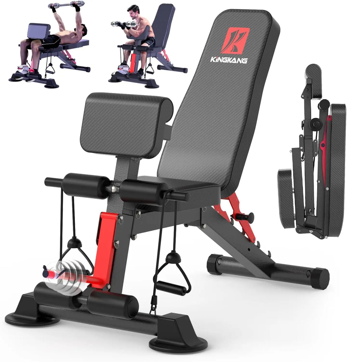 Foldable Multifunctional Dumbbell Weight Bench For Full Body Workouts