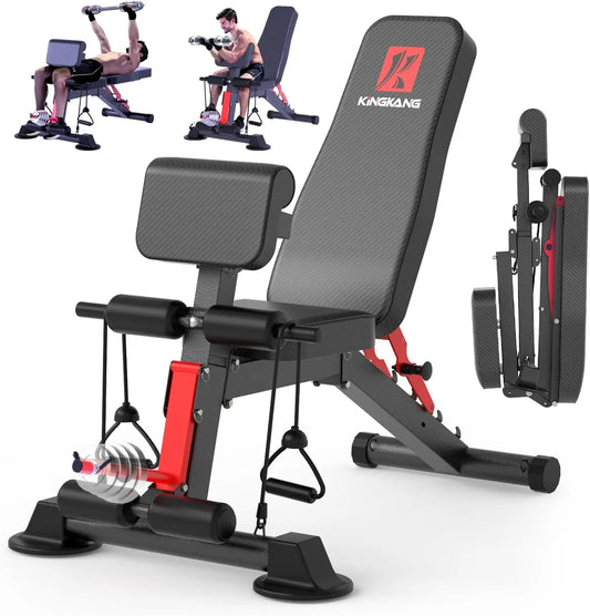 Foldable Multifunctional Dumbbell Weight Bench For Full Body Workouts
