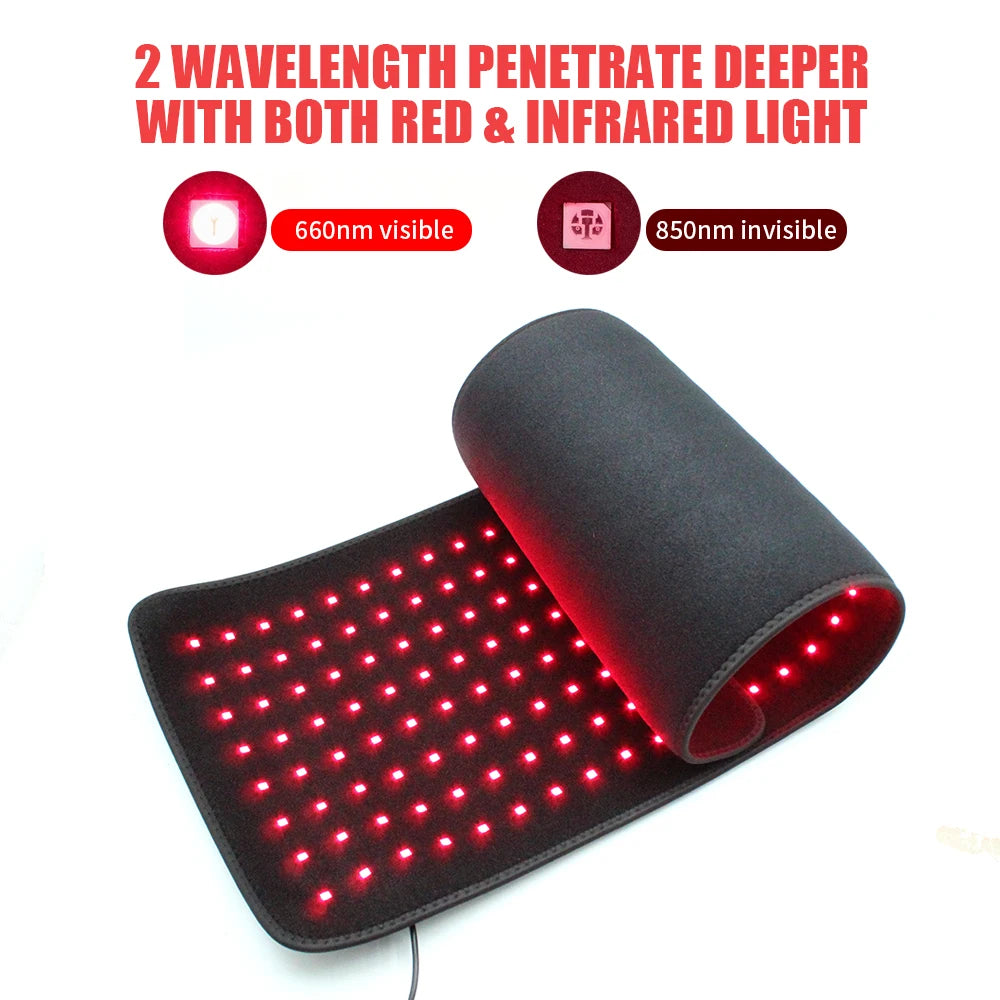 Red Light Therapy Pad 660nm 850nm Infrared Massage Device