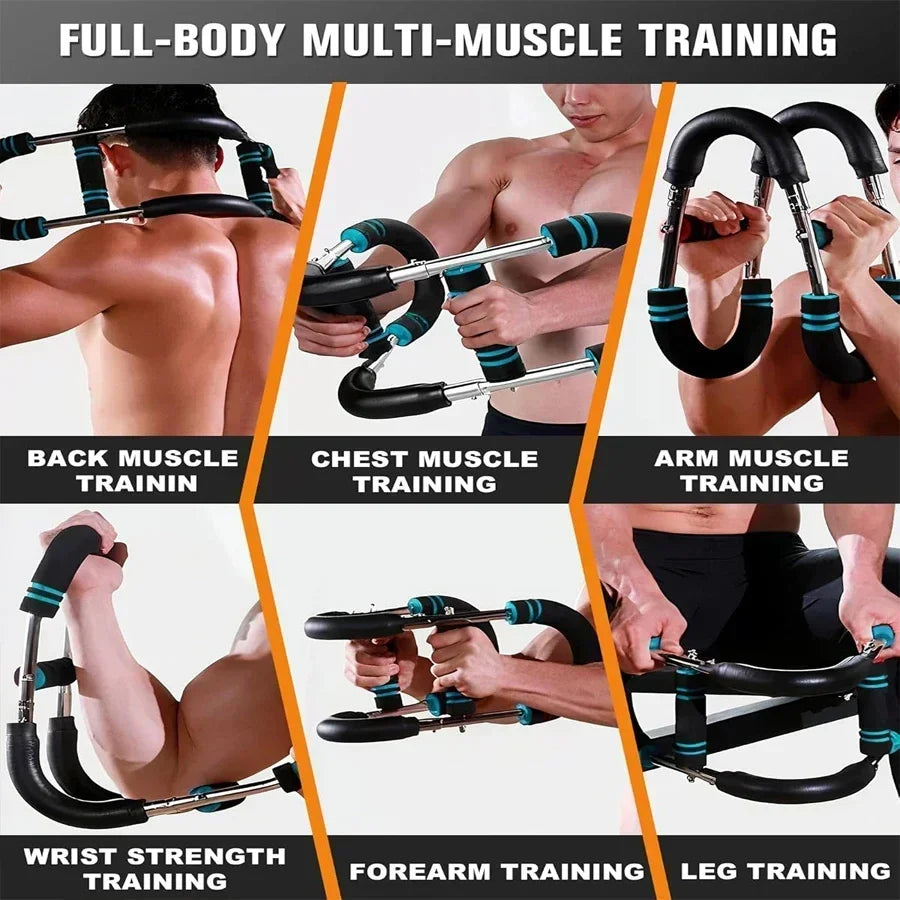 U Shaped Power Twister Bar Hand Gripper Arm Strength Trainer