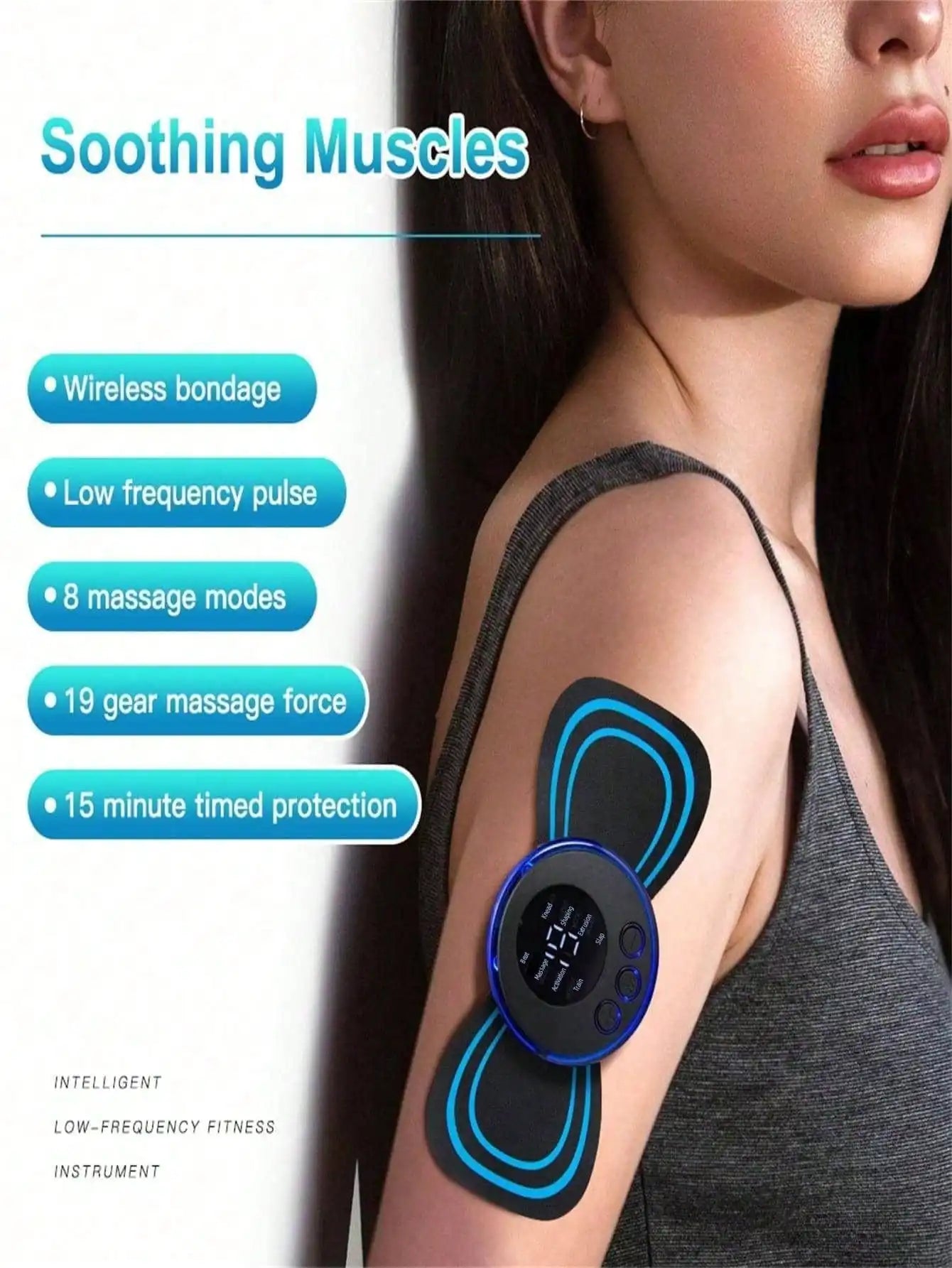 Ems Massager Kit for Whole Body with Foot Massager Pad