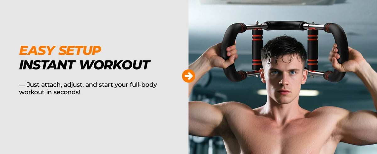 U Shape Arm Trainer Hand Gripper Power Twister Strength Equipment